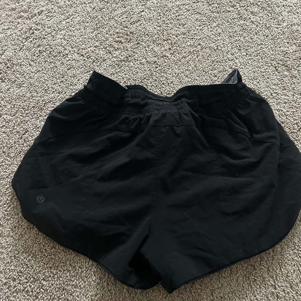 Lululemon Athletica Black Athletic Shorts Lightweight Performance